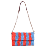 Elowen Raffia Versa Carry Clutch