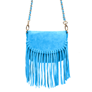 Stockton Leather Suede Cross Body