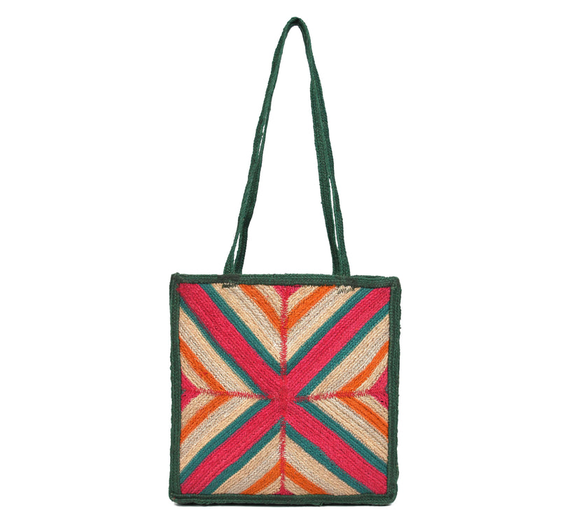 Rustic Roots Jute Tote Bags