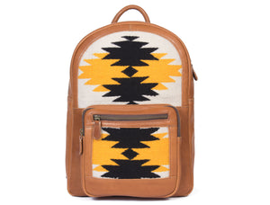Montreal Kilim Leather Backpack