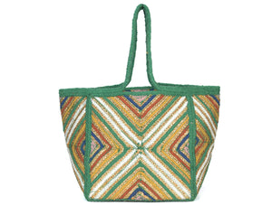 Chic Charm Jute Tote Bags | LB-699
