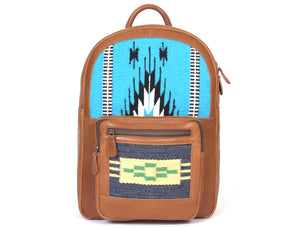 Montreal Kilim Leather Backpack