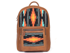 Montreal Kilim Leather Backpack