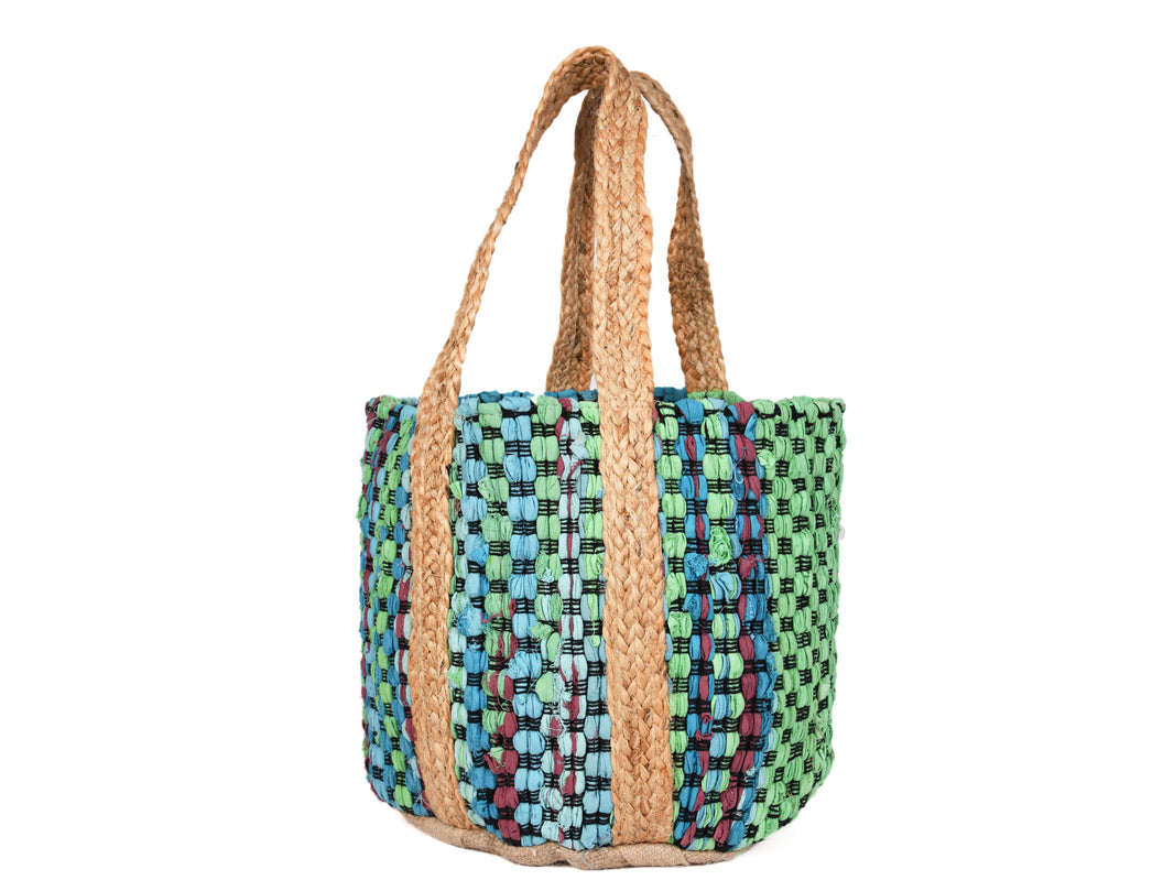 Desert Sunset Jute Tote Bag