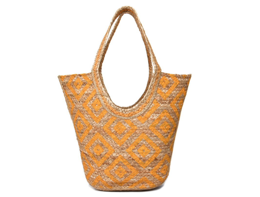 Eco Luxe Tote  Organic Jute Tote Bag