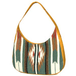 Leather Kilim Hobo Bag | LB-754