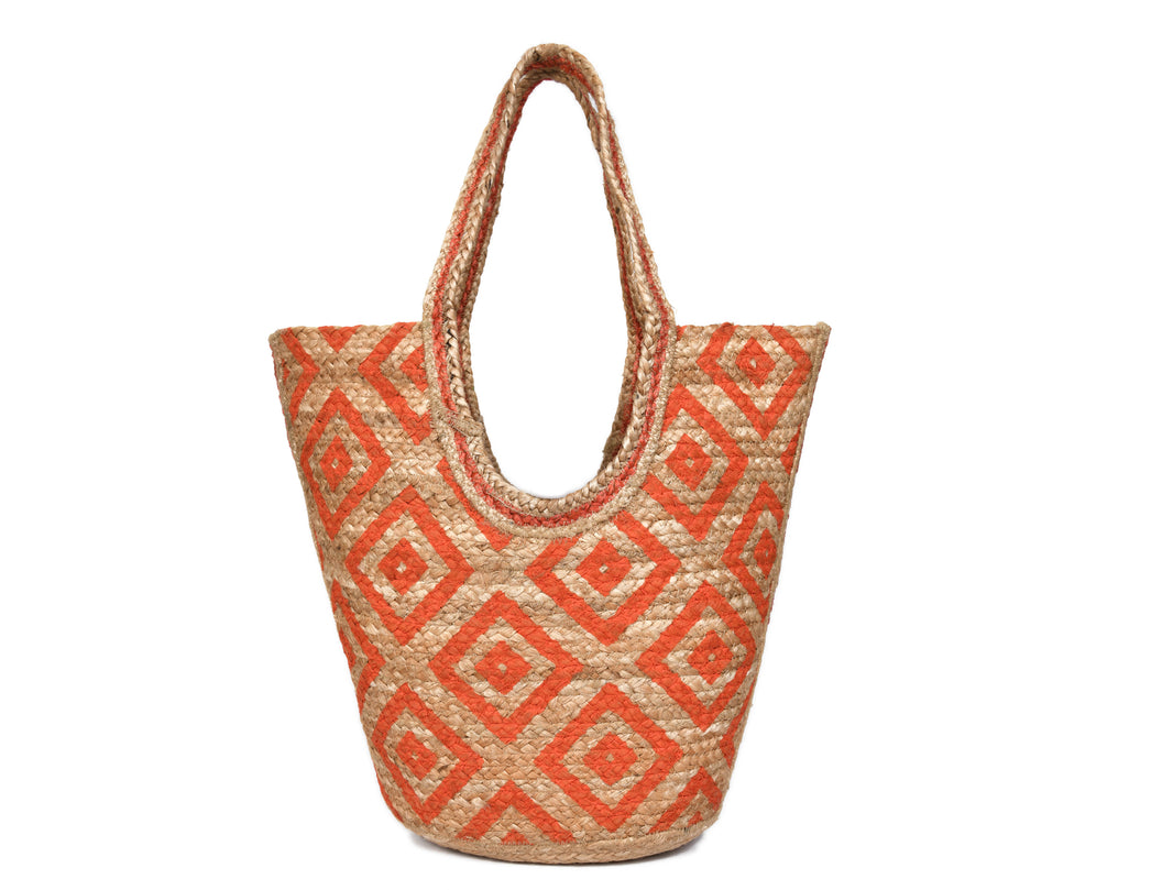 Eco Luxe Tote  Organic Jute Tote Bag