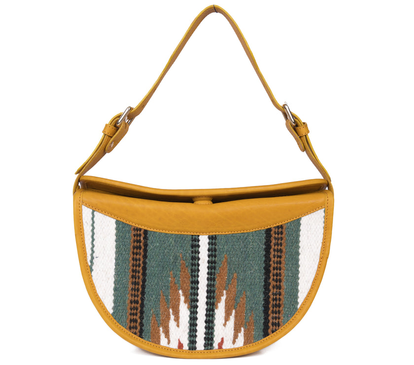 Leather Kilim Handbag | LB-502