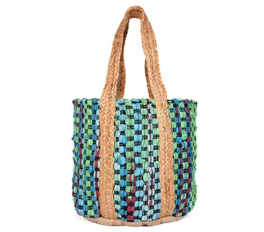 Desert Sunset Jute Tote Bag