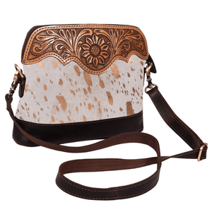 Arizona Tooled Crossbody/Handbag Hair on Hide | ( LB - 372 )