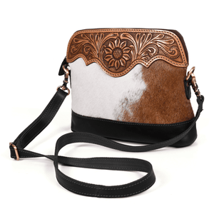 Arizona Tooled Crossbody/Handbag Hair on Hide | ( LB - 372 )