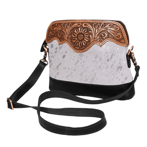 Arizona Tooled Crossbody/Handbag Hair on Hide | ( LB - 372 )