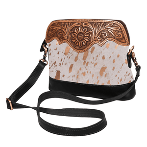 Arizona Tooled Crossbody/Handbag Hair on Hide | ( LB - 372 )