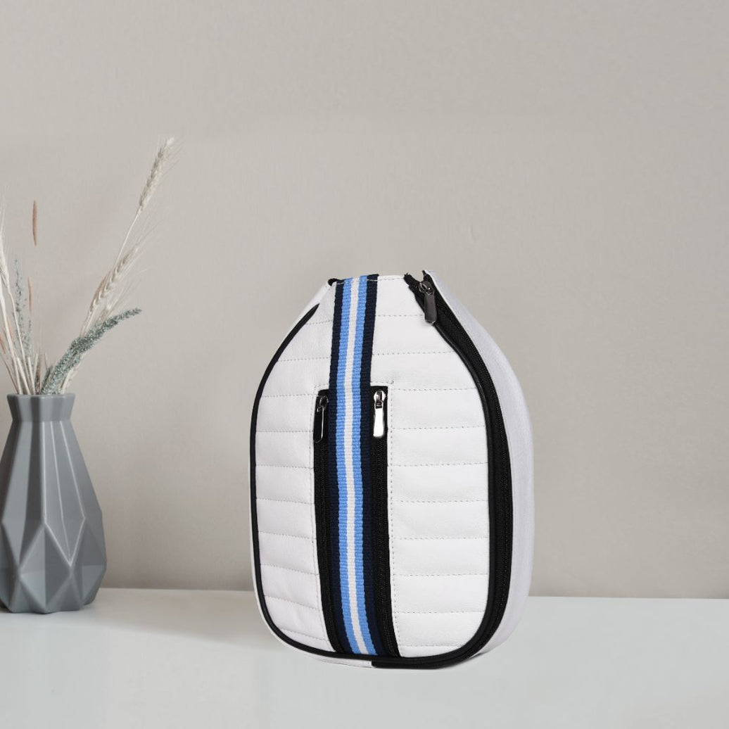 Pickleball Paddle Cover - White