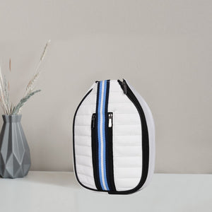 Pickleball Paddle Cover - White