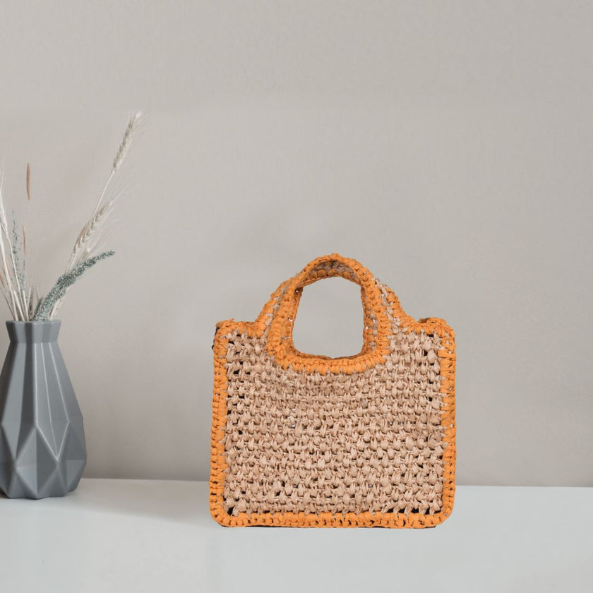 Raffia Hand Bag ( LB-802 )