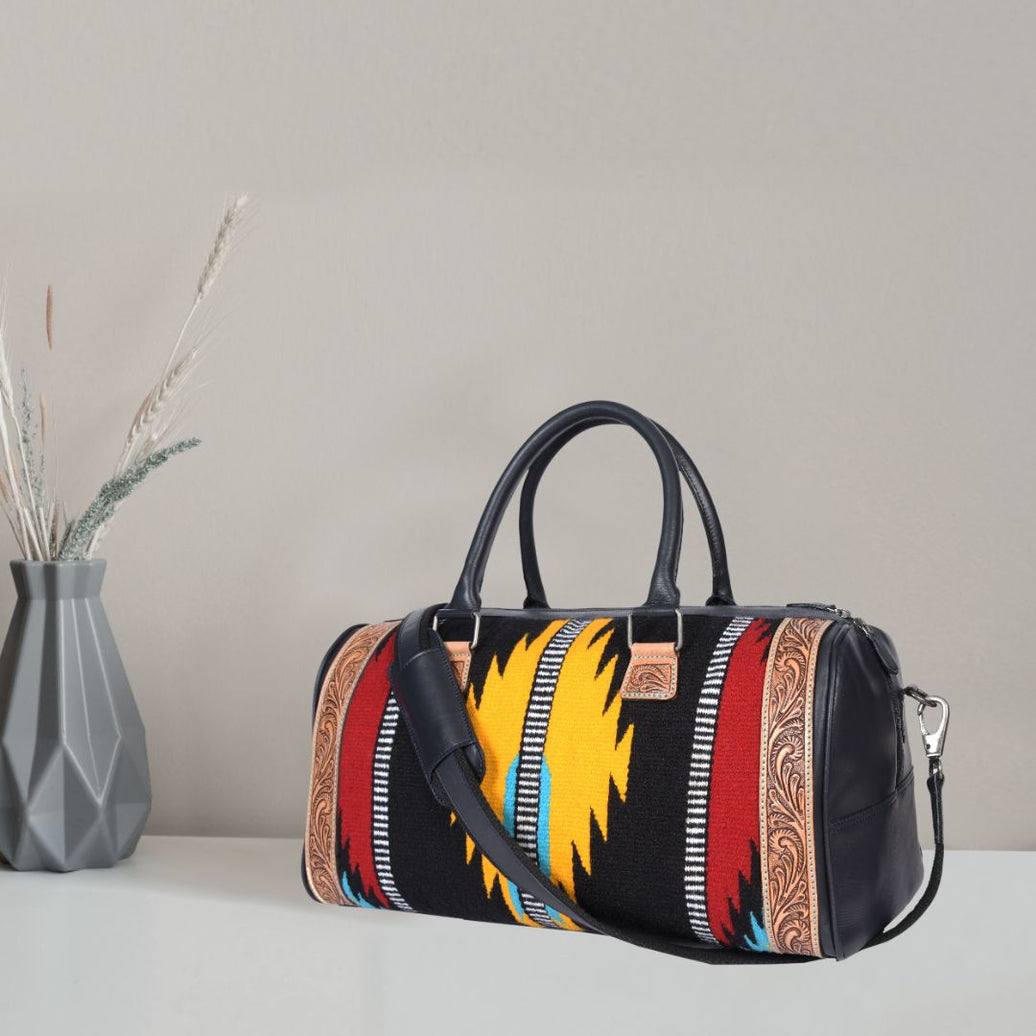 Denver Western Leather Weekender Duffle