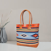 Kilim Leather Tote Bag | ( LB-478 )