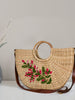 Nature Nest Shopper Handwoven Embroidered Handbag