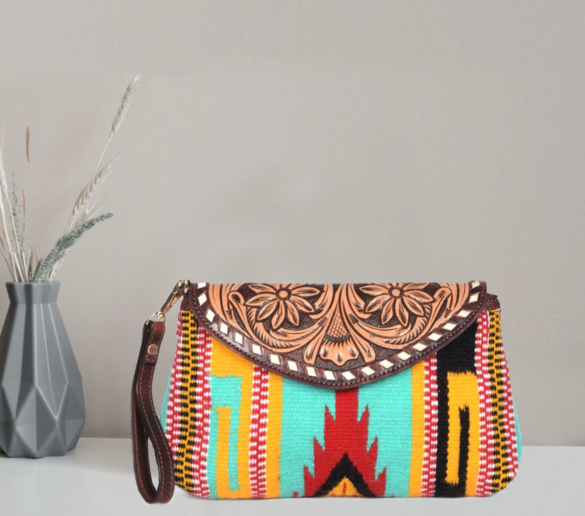 Atlanta Western Leather Pouch | ( LB-656 )
