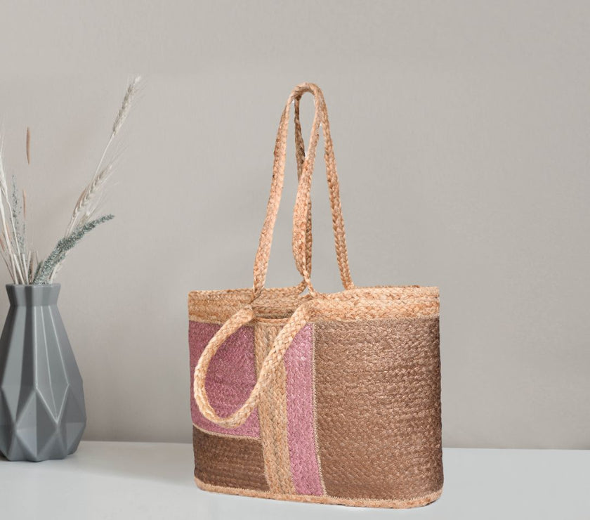 Organic Jute Tote Bag |  LB- 7122