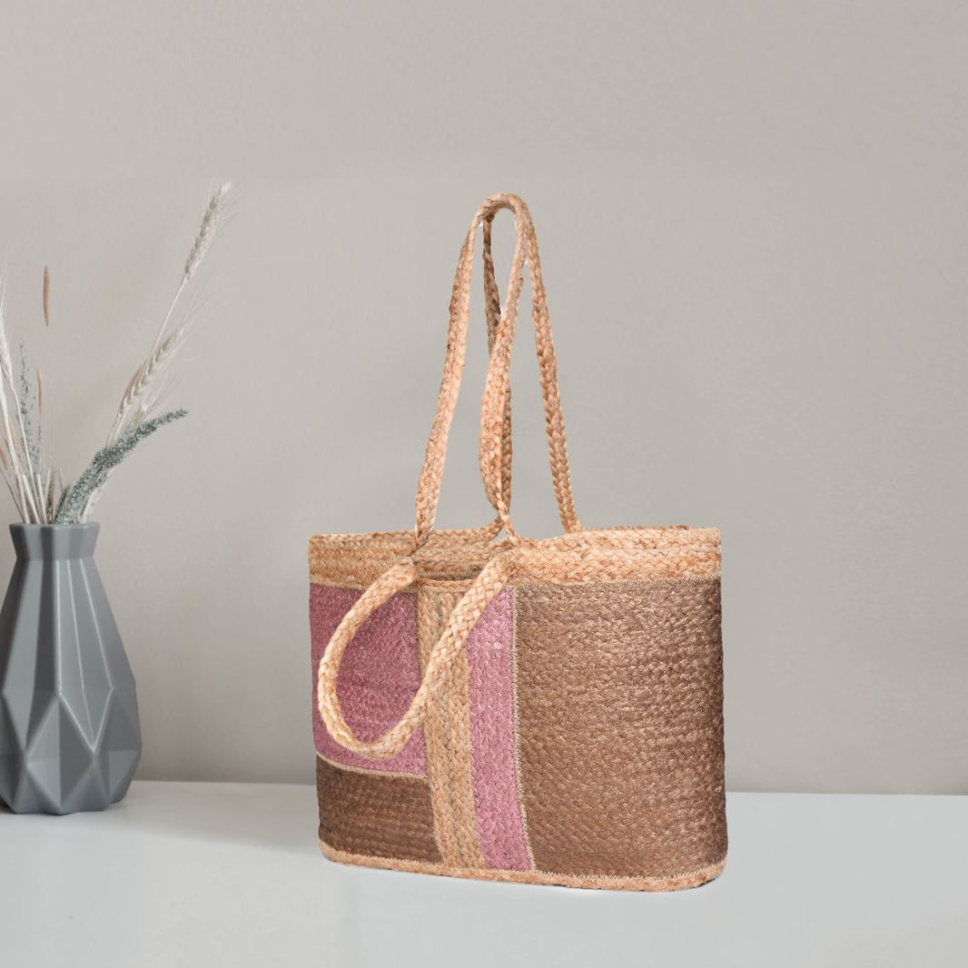 Organic Jute Tote Bag |  LB- 7122