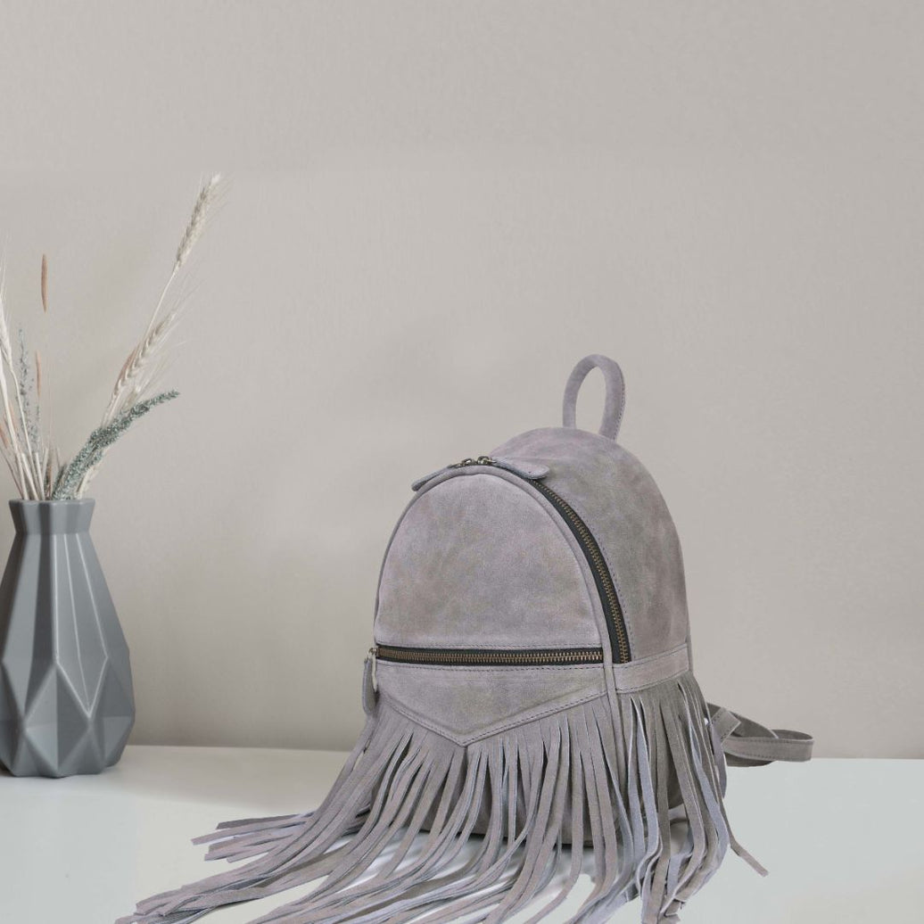 Newark Leather Suede Backpack