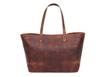 Iowa Hand-Tooled Leather Handbag