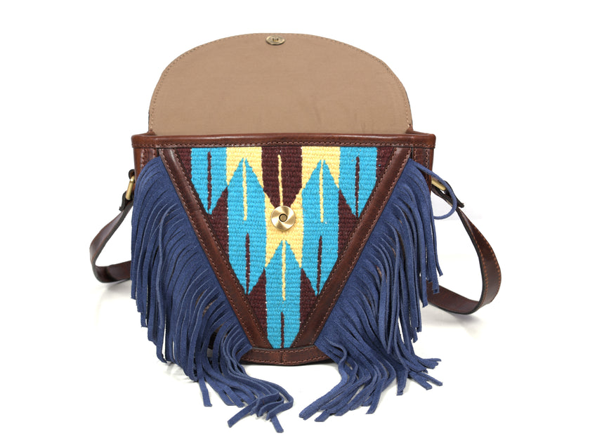 Phoenix Tooled Leather Kim Crossbody bag