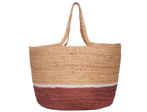 Windy Organic Jute Large Tote Bag