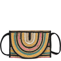 Sassy Sleek Jute Crossbody Bag | LB-700