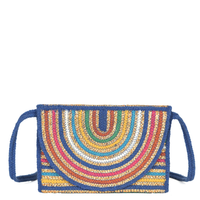 Sassy Sleek Jute Crossbody Bag | LB-700