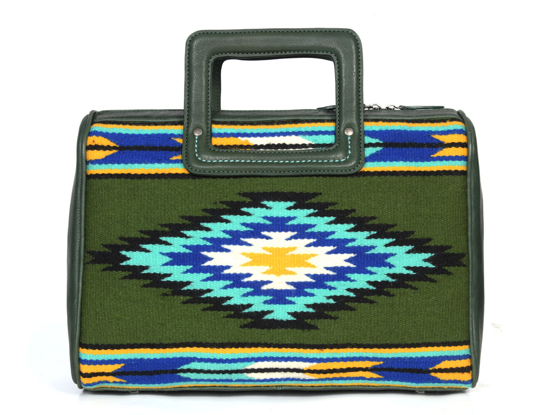 Leather Kilim Hand Bag | LB-736