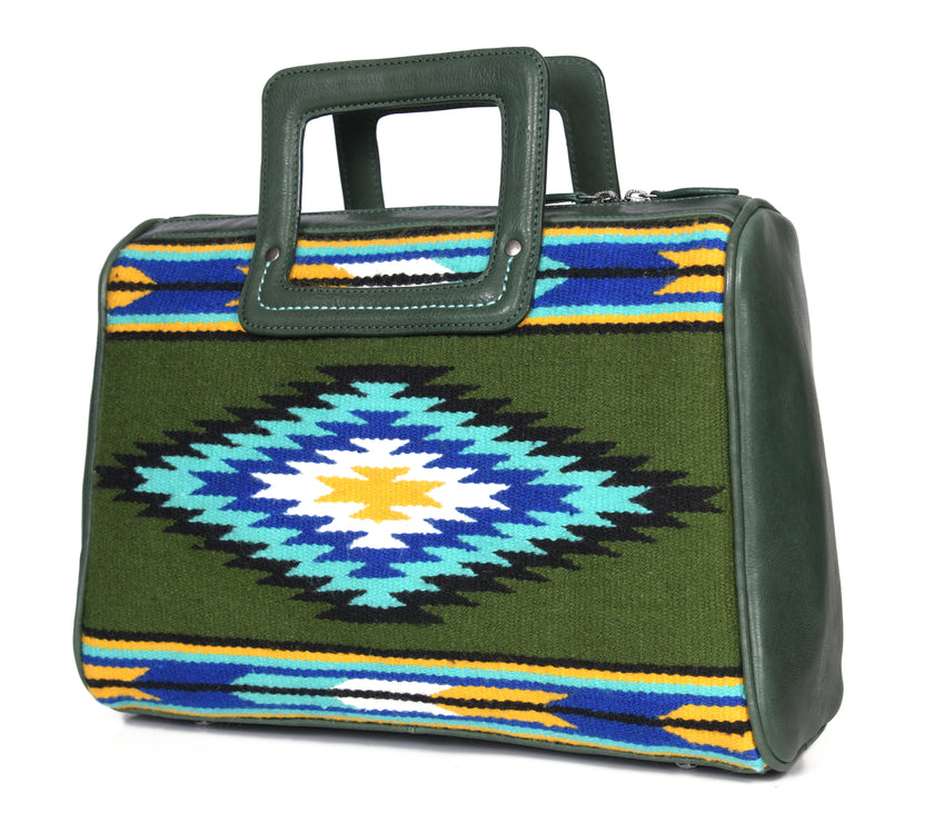 Leather Kilim Hand Bag | LB-736