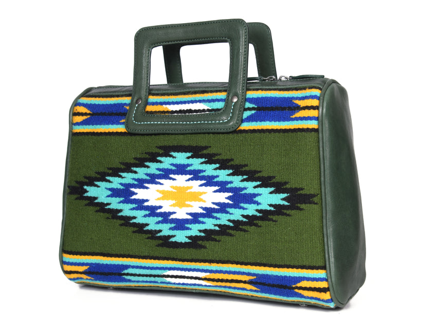 Leather Kilim Hand Bag | LB-736