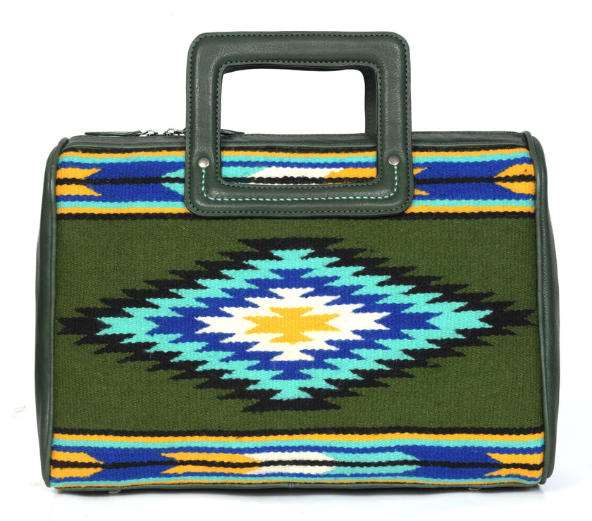 Leather Kilim Hand Bag | LB-736