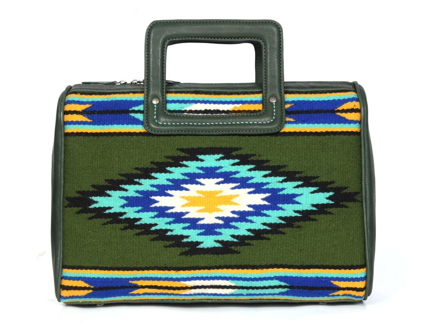 Leather Kilim Hand Bag | LB-736