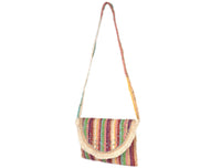 Handmade Jute Flap Crossbody | LB-747