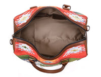 Michigan Kilim Leather Duffle Bag