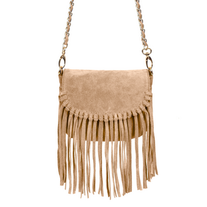 Stockton Leather Suede Cross Body