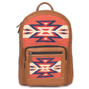 Montreal Kilim Leather Backpack