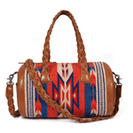 Maryland Kim Leather & Kilim Duffle