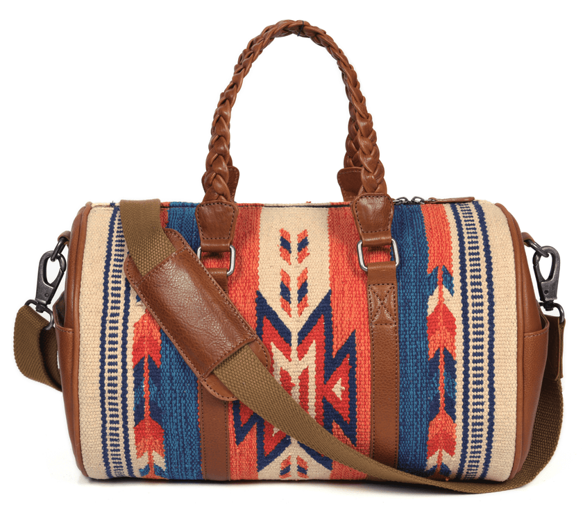 Maryland Kim Leather & Kilim Duffle