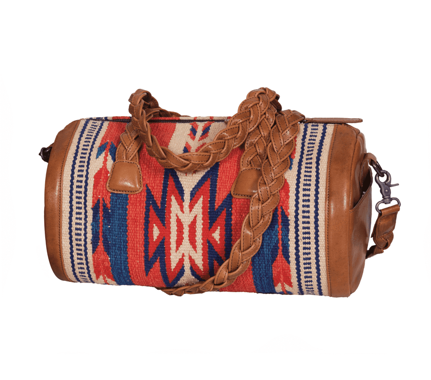 Maryland Kim Leather & Kilim Duffle