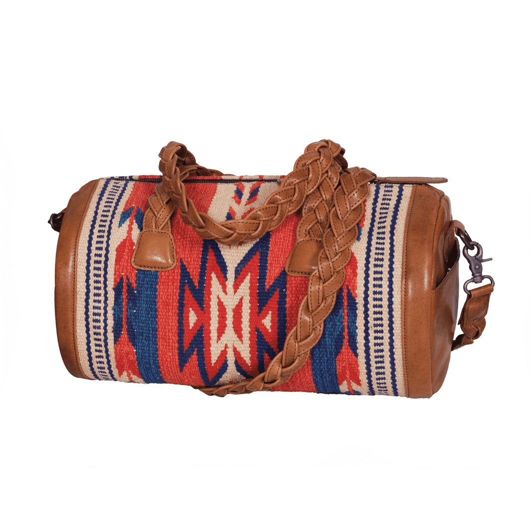 Maryland Kim Leather & Kilim Duffle