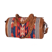 Maryland Kim Leather & Kilim Duffle