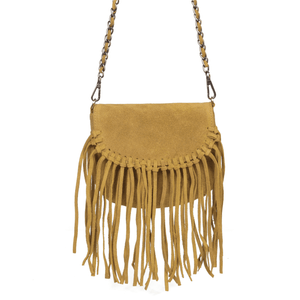 Stockton Leather Suede Cross Body