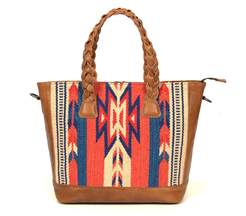 Montana Kim Leather & Kilim Tote