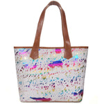 Sacramento Leather Hair on Tote Bag