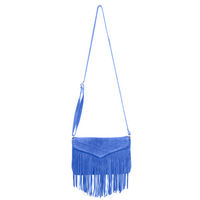 Lexington Leather suede crossbody Bag